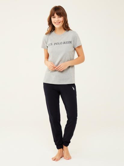 Футболка US Polo модель P16595GM — фото - INTERTOP