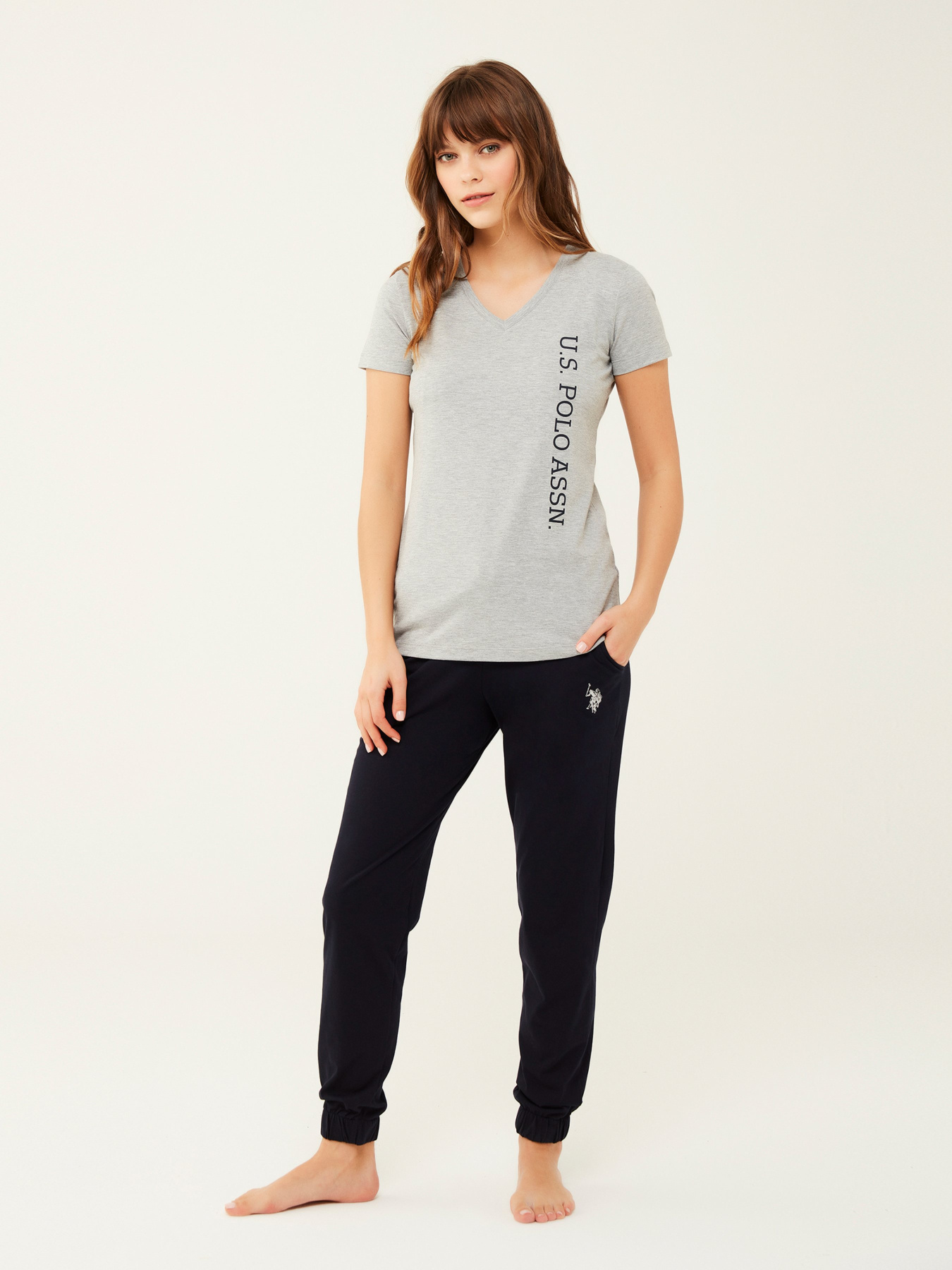 Футболка US Polo модель P16596GM Фото