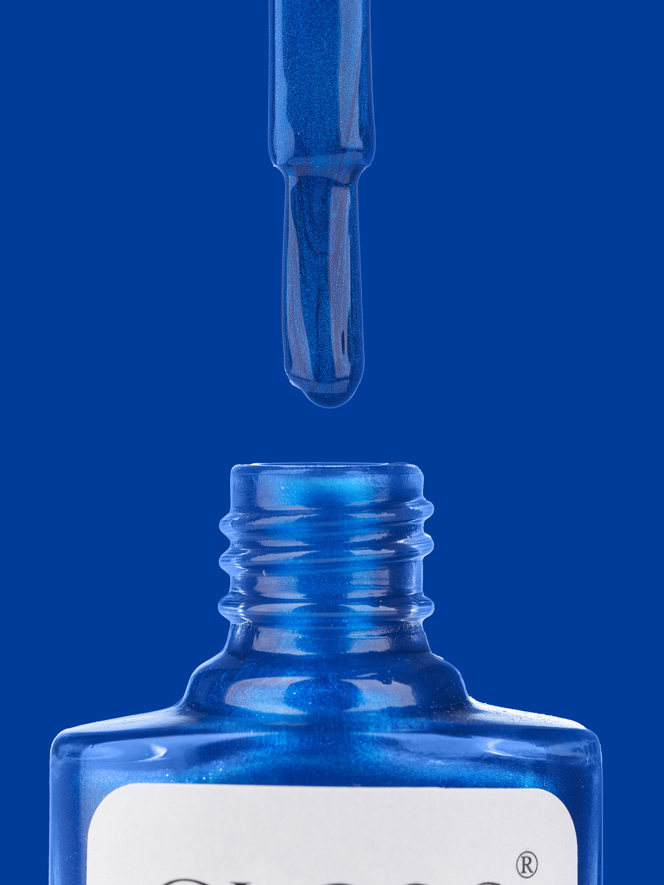 Лак для стемпінгу GLOSS Stamping polish 13, синій перламутровий GLOSS COMPANY модель 4823271409794 Фото