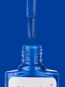 Лак для стемпінгу GLOSS Stamping polish 13, синій перламутровий GLOSS COMPANY модель 4823271409794 Фото