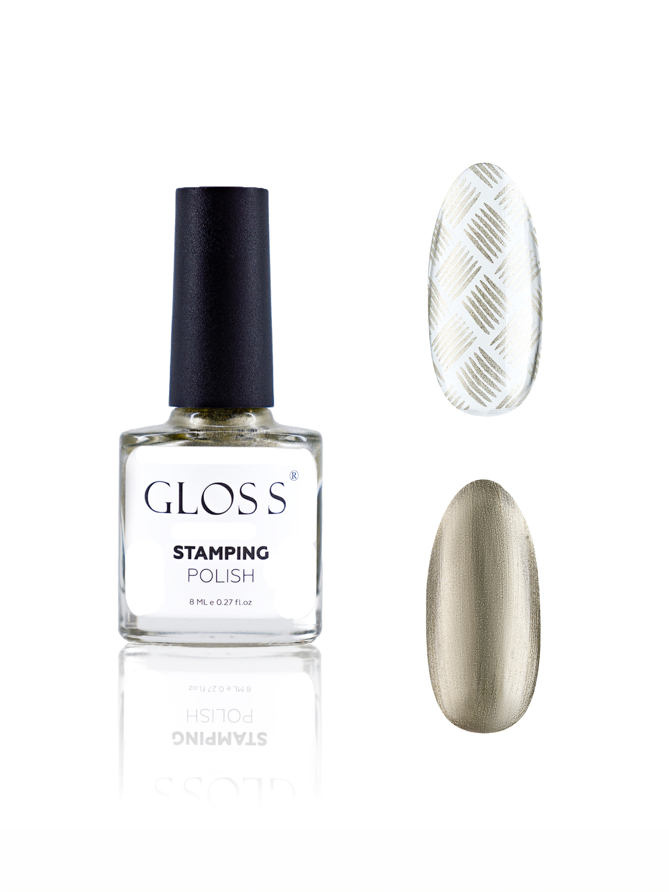 Лак для стемпинга GLOSS Stamping polish 18, ванильный перламутровый GLOSS COMPANY модель 4823271409831 Фото