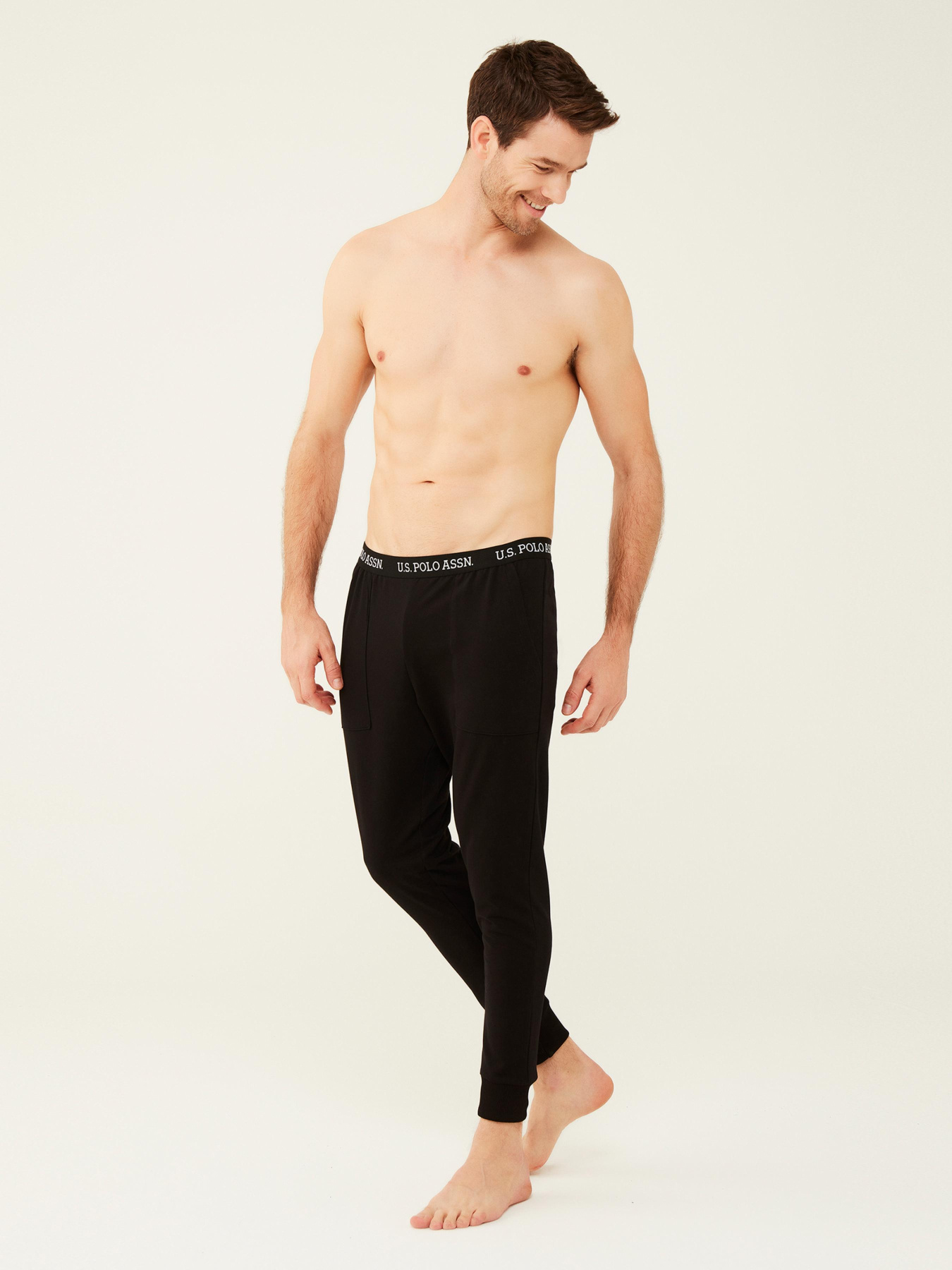 Низ пижамы US Polo модель P18472BK Фото
