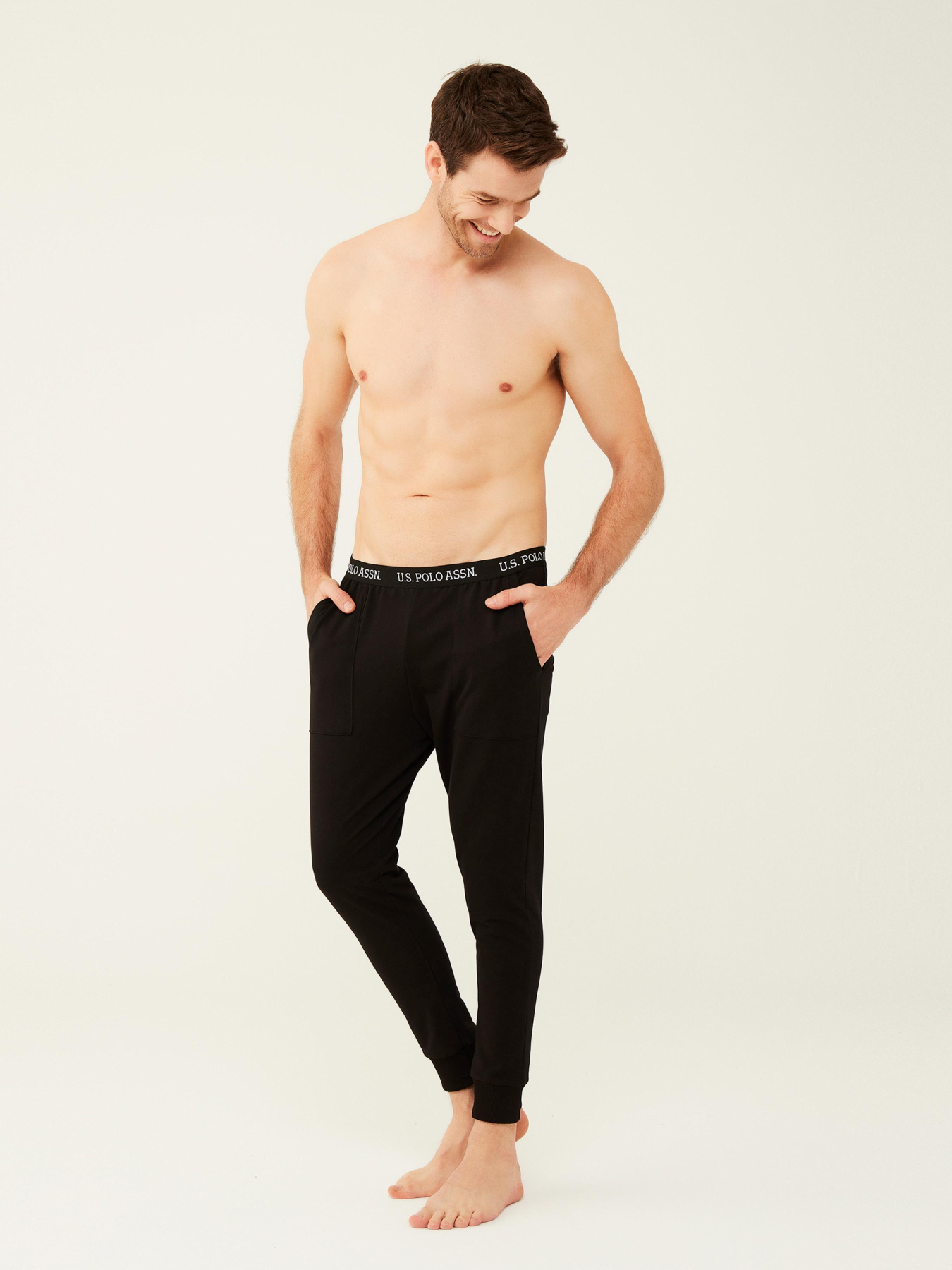 Низ пижамы US Polo модель P18472BK Фото