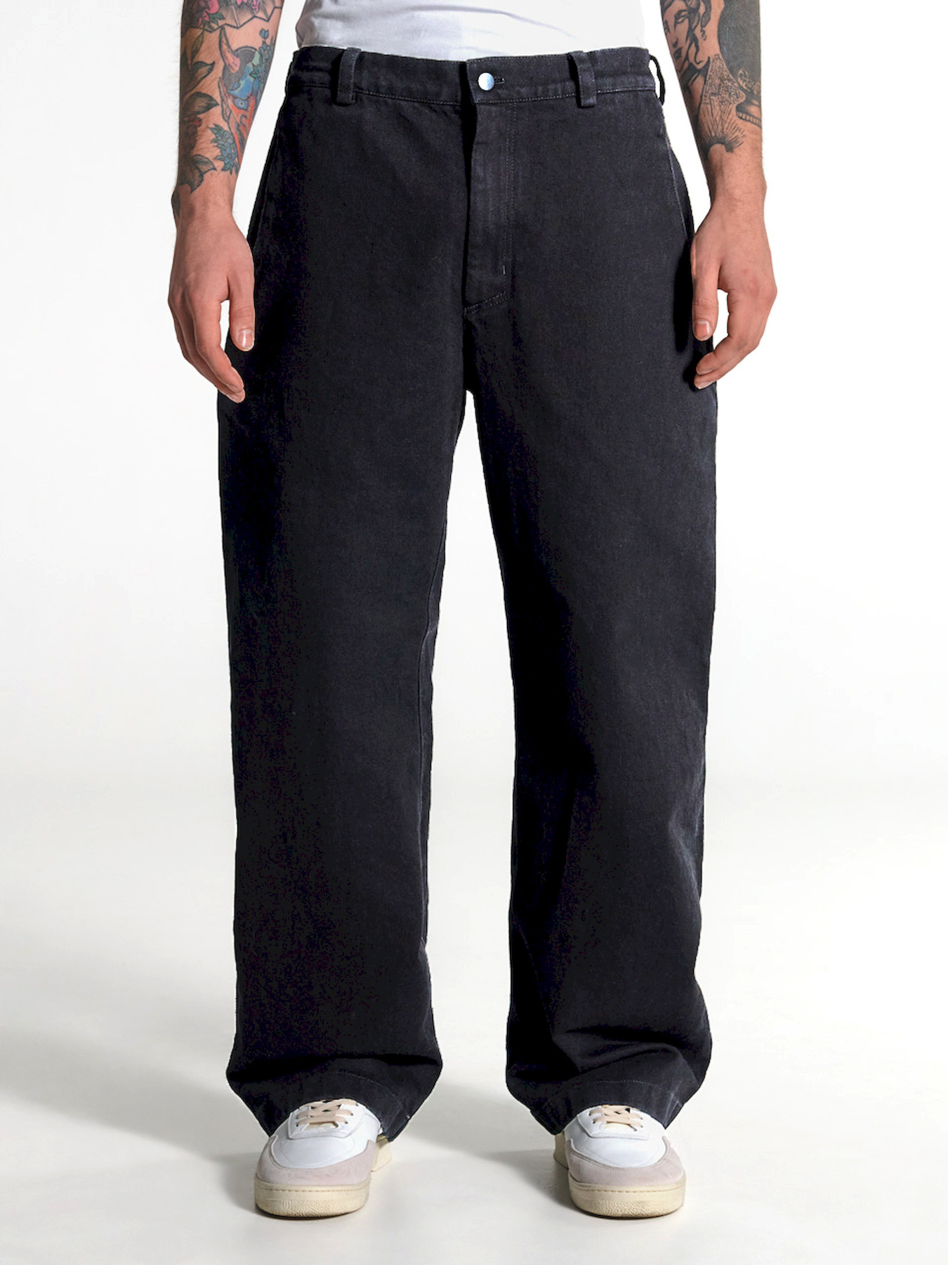 Широкі джинси Act.1 модель SS25161 Фото