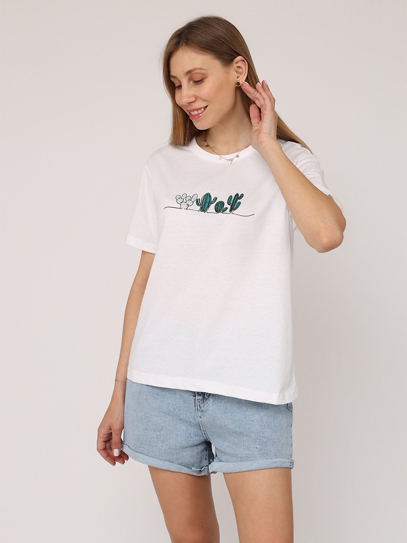 Футболка YUKI модель ЦБ-00272848 Футболка YUKI модель ЦБ-00272848 Фото