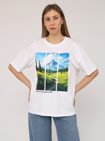 Футболка YUKI модель ЦБ-00274610 Фото