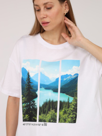 Футболка YUKI модель ЦБ-00274611 Фото