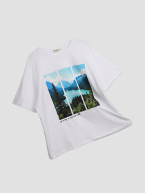 Футболка YUKI модель ЦБ-00274611 Фото