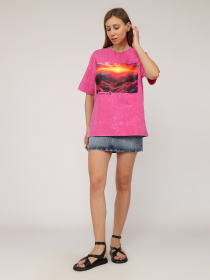 Футболка YUKI модель ЦБ-00277300 Фото