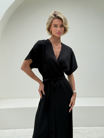 Сукня максі Jadone Fashion модель Rosalia_dress_black — фото 4 - INTERTOP