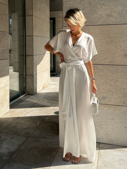 Сукня максі Jadone Fashion модель Rosalia_dres_milk — фото 3 - INTERTOP