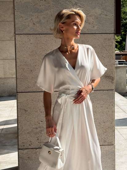 Сукня максі Jadone Fashion модель Rosalia_dres_milk — фото 4 - INTERTOP
