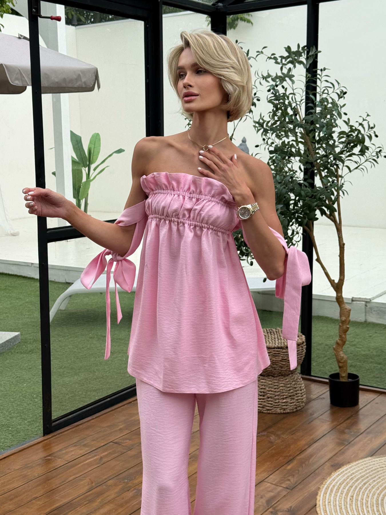Костюмы Jadone Fashion модель Hannah_Pink_Costume Фото