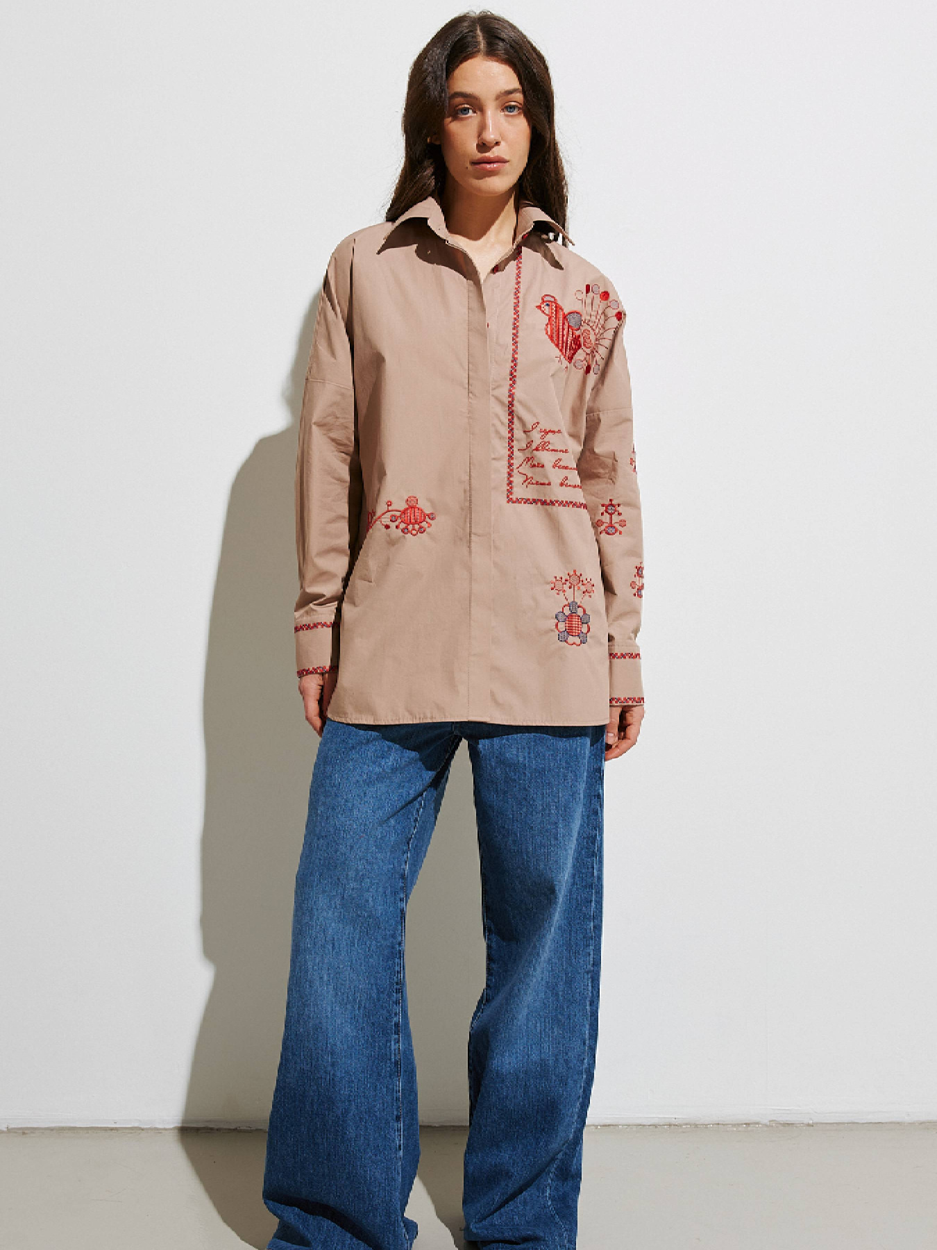 Рубашка повседневная RicaMare модель RM4256-11-25DB Рубашка повседневная RicaMare модель RM4256-11-25DB Фото