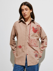 Рубашка повседневная RicaMare модель RM4256-11-25DB Рубашка повседневная RicaMare модель RM4256-11-25DB Фото