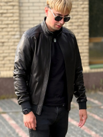 Куртка кожаная Legessy модель A928-IZROL65ZI Фото