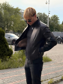 Куртка кожаная Legessy модель A928-IZROL65ZI Фото