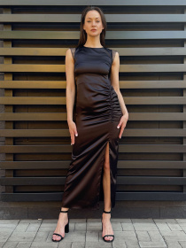 Платье макси CAT ORANGE модель 5826 Платье макси CAT ORANGE модель 5826 Фото