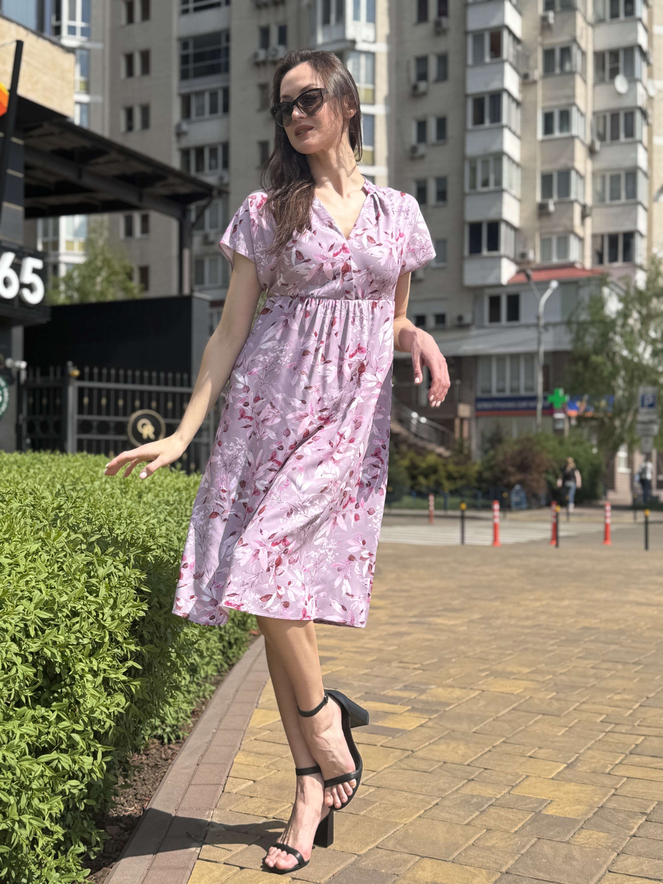 Сукня міді CAT ORANGE модель 5827 Фото