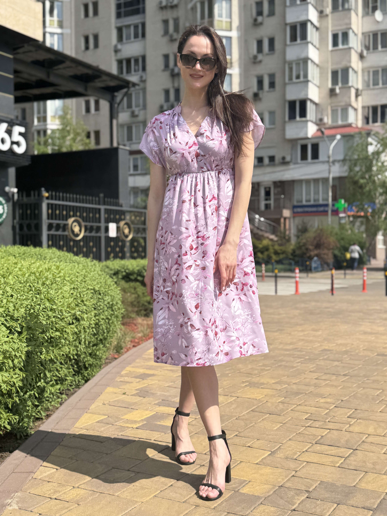 Сукня міді CAT ORANGE модель 5827 Фото