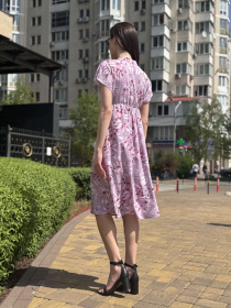 Сукня міді CAT ORANGE модель 5827 Фото