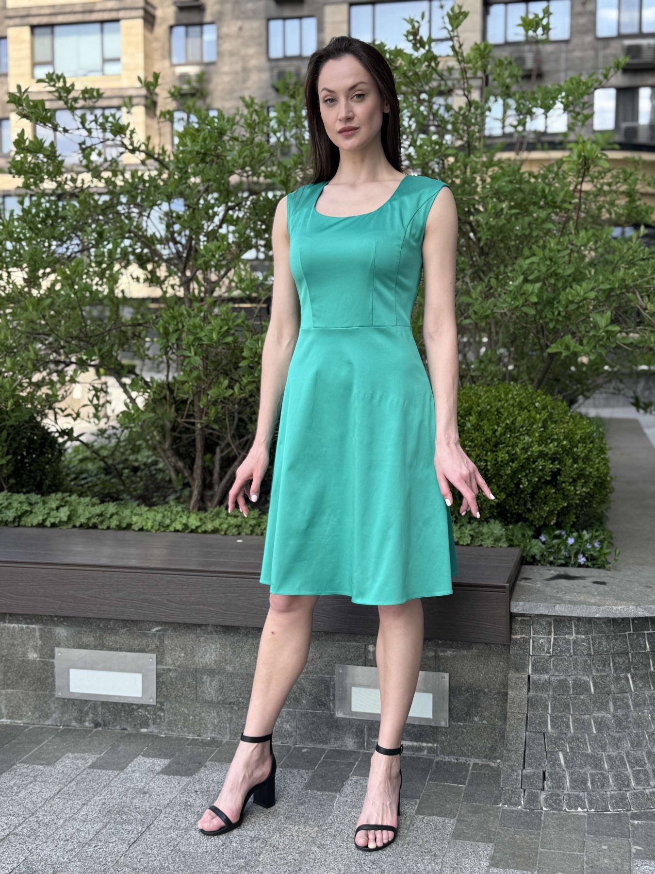 Сукня міді CAT ORANGE модель 5828 Фото