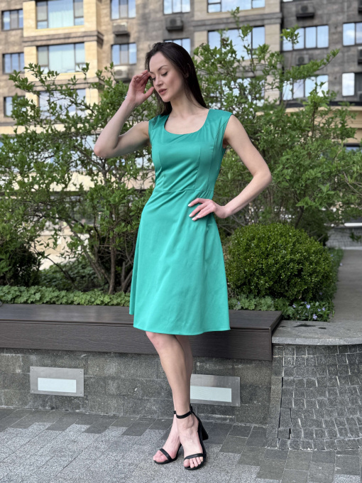 Сукня міді CAT ORANGE Модель 5828 Фото