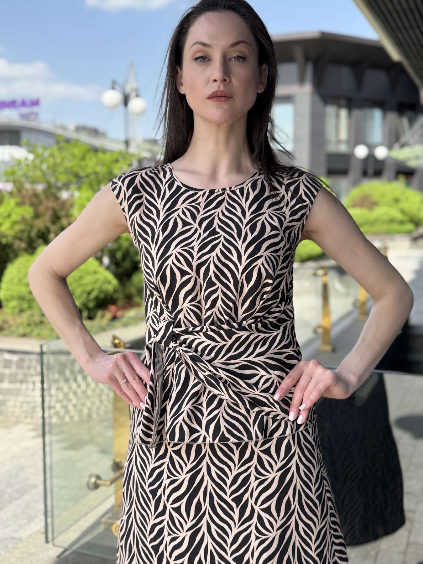 Спідниця міді CAT ORANGE модель 6278 Фото