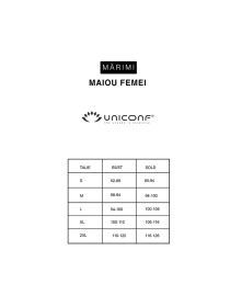 Майка Uniconf модель UMF25B Фото