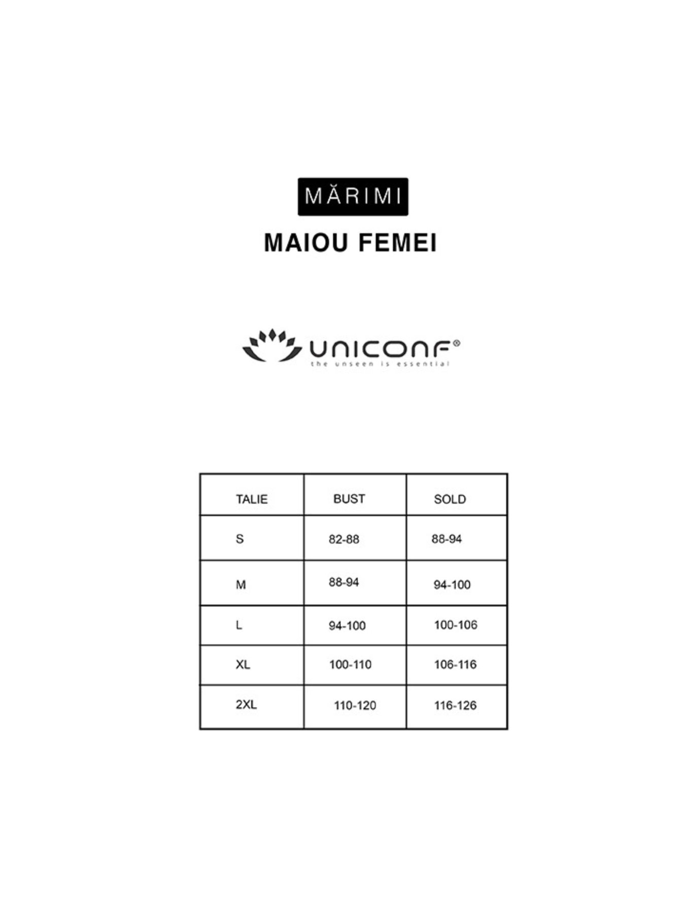 Майка Uniconf модель UMF25G Фото