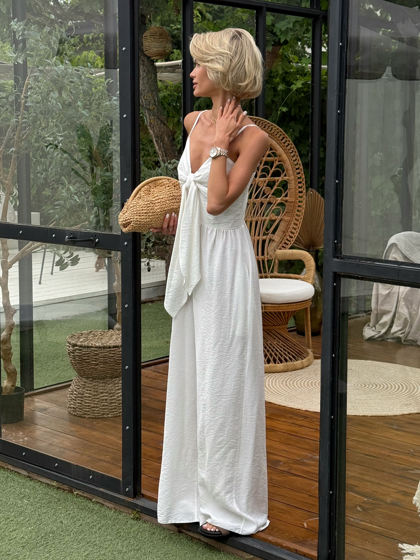 Комбинезоны Jadone Fashion модель Caroline_milk_jumpsuit Фото