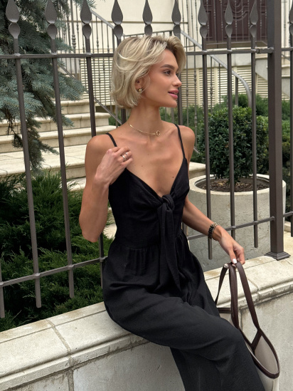Комбінезон Jadone Fashion модель Caroline_black_jumpsuit — фото 6 - INTERTOP