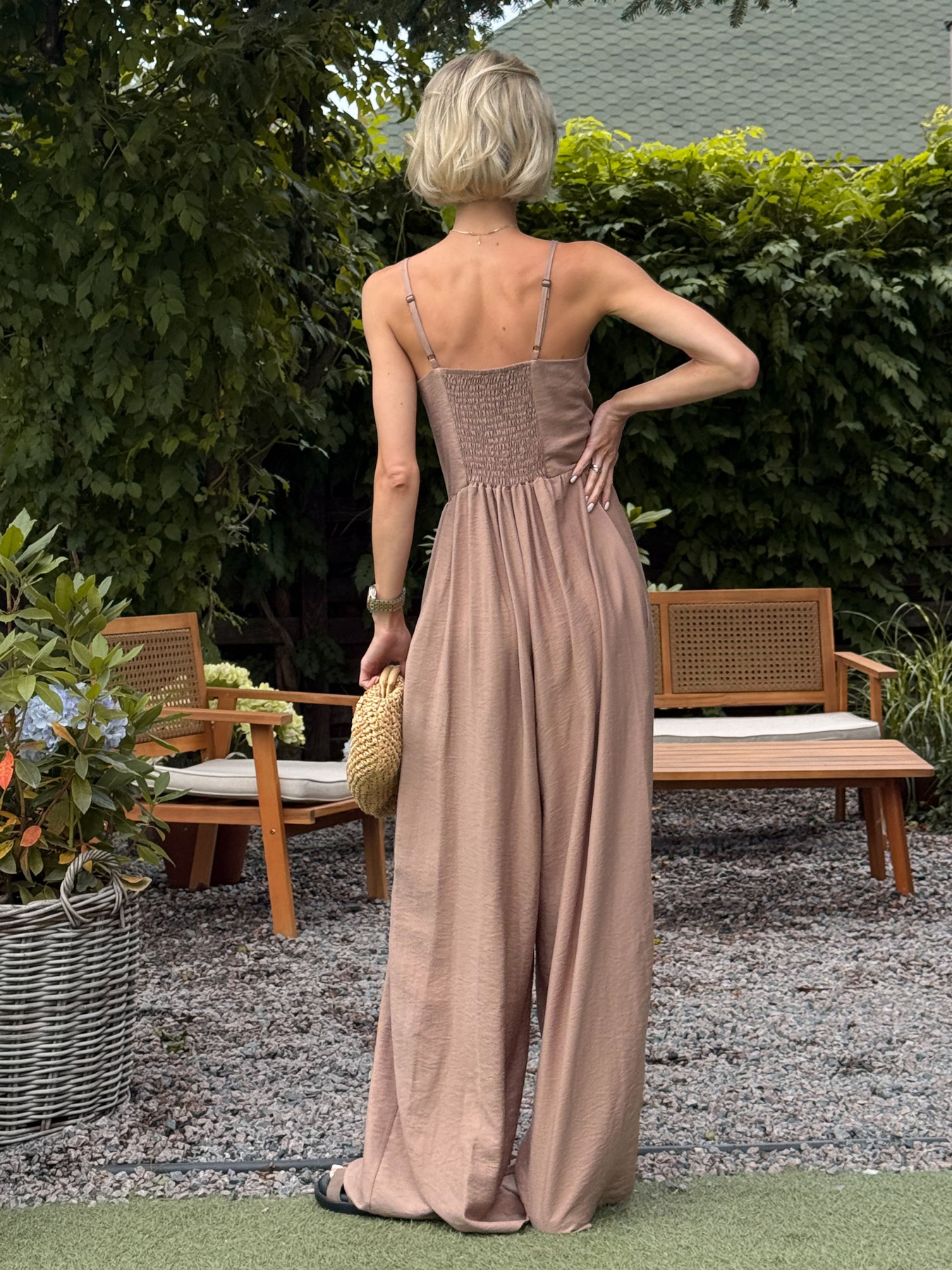 Комбинезоны Jadone Fashion модель Caroline_cinnamon_jumpsuit Фото