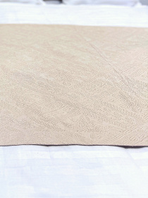 Покрывало Pique хлопковое Natural в крафтовой подарочной коробке Ecotton модель 24532 Фото