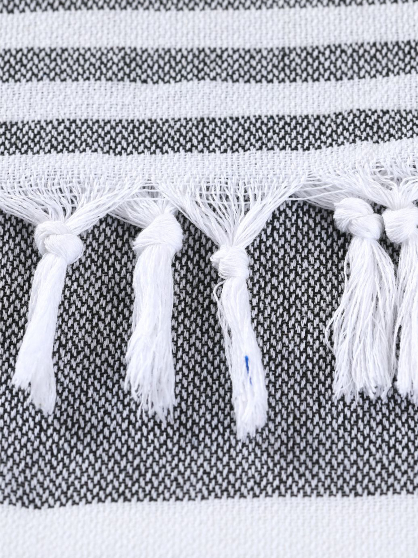 Полотенце пештемаль хлопковое для ванной, отелей, SPA, саун, бани - XХL  Grey Stripes Lovely Svi  модель 5032025 Фото