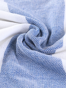 Полотенце пештемаль хлопковое для ванной, отелей, SPA, саун, бани - XХL Blue/Red Stripes Lovely Svi  модель 1032025 Фото