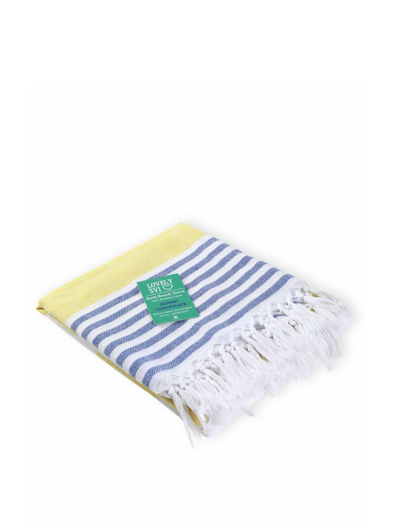 Полотенце пештемаль хлопковое для ванной, отелей, SPA, саун, бани - XХL Red/Blue Stripes Lovely Svi  модель 8032025 Фото