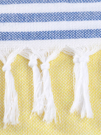 Полотенце пештемаль хлопковое для ванной, отелей, SPA, саун, бани - XХL Red/Blue Stripes Lovely Svi  модель 8032025 Фото