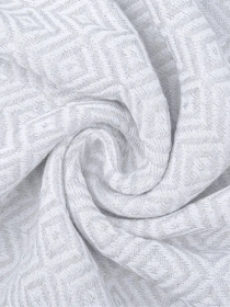 Рушник пештемаль бавовняний для ванної, басейну, пляжа, хамам, spa, саун - XХL Сірий Lovely Svi  модель 3042023 Фото