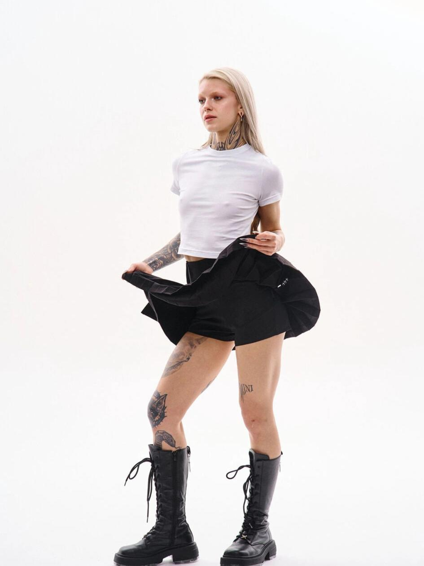 Юбка-шорты TUR Мини модель 000017756 Фото