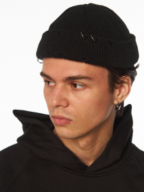 Шапка TUR модель 00005462-чорний Фото