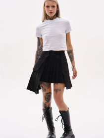 Юбка мини TUR Даркнес модель 00007113-чорний Фото