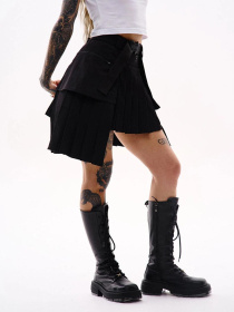 Спідниця міні TUR Даркнес модель 00007113-чорний Фото