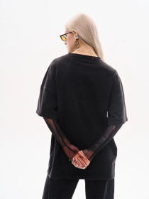 Футболка TUR Хел Кэт модель 00006862-чорний Фото