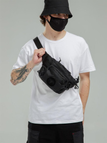 Поясна сумка TUR модель 00001746-чорний Фото