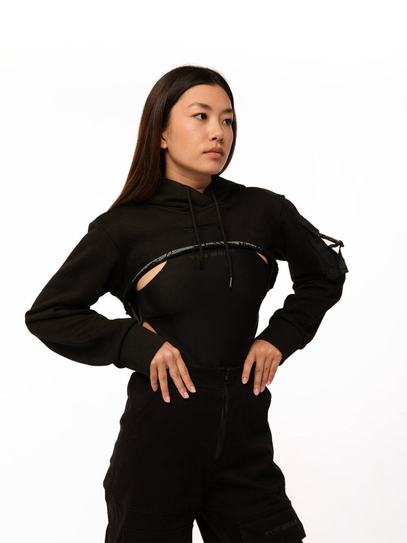 Худи и свитшоты TUR Рукава з капюшоном модель 000012039 Фото