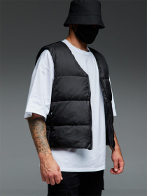 Утеплений жилет TUR Макс модель 00001494-чорний Фото