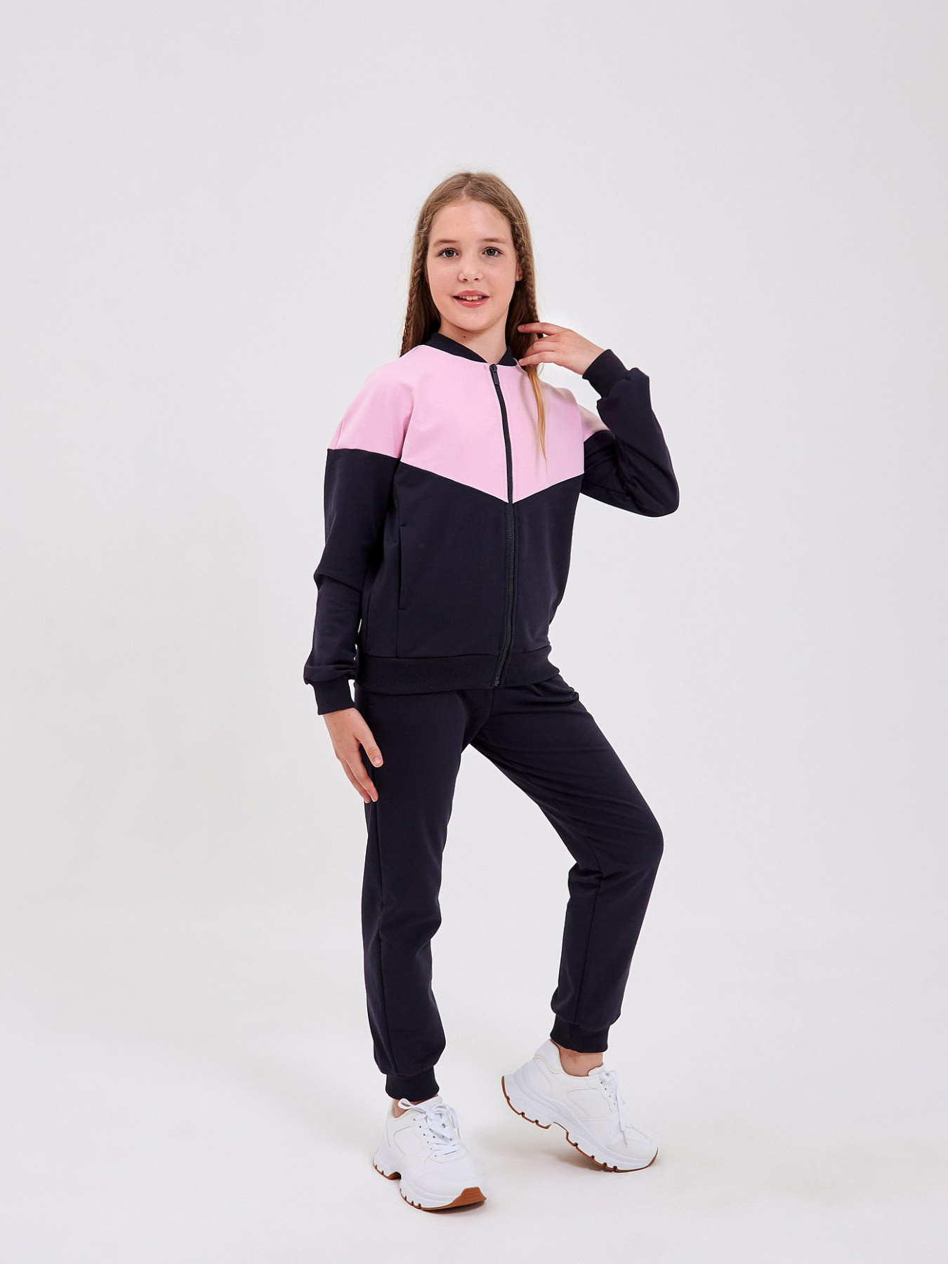 Повседневный костюм SMIL модель smil_117482-1-temno-seryj Фото