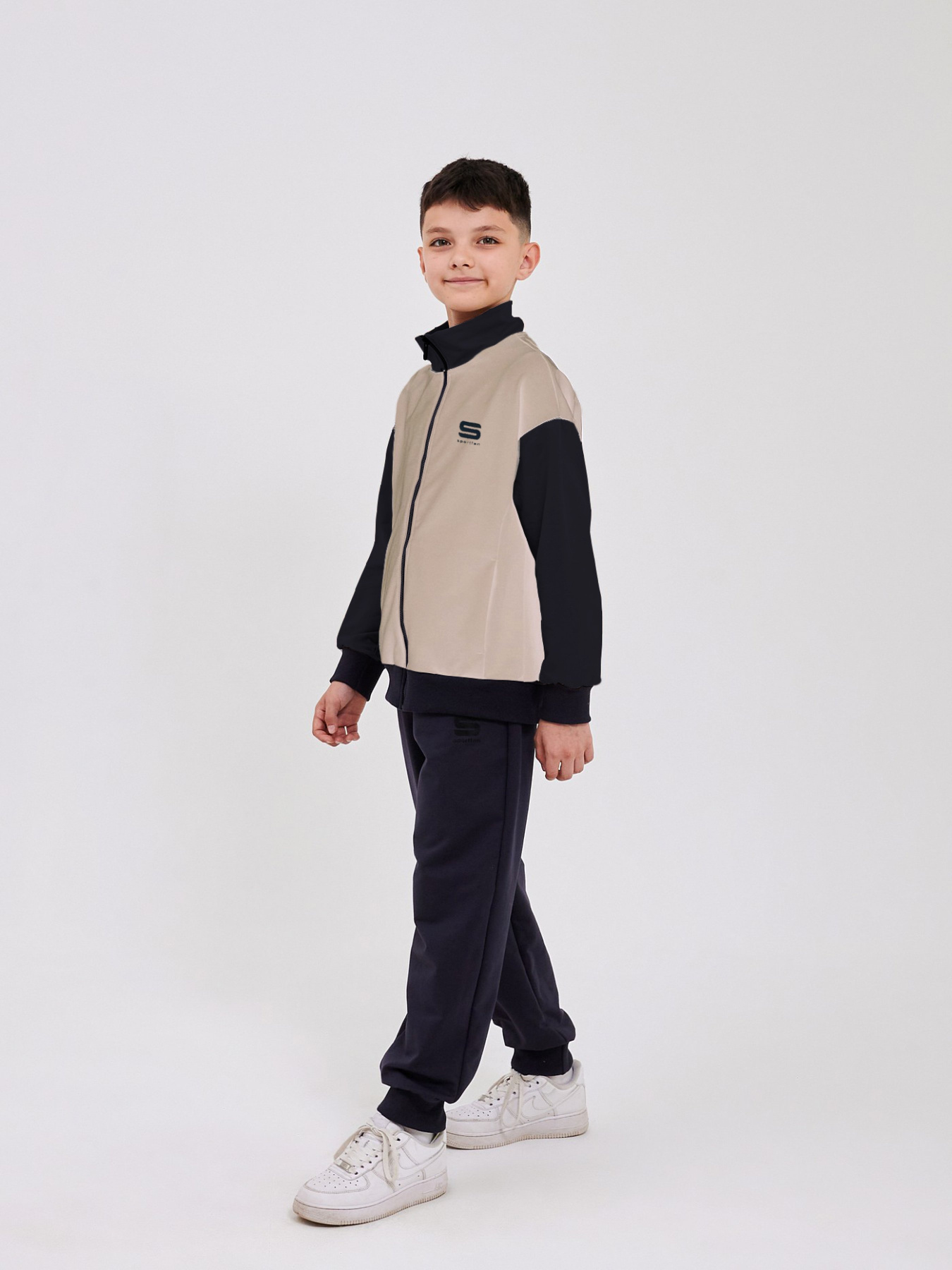 Спортивный костюм SMIL модель smil_117483-1-kamennyj Фото