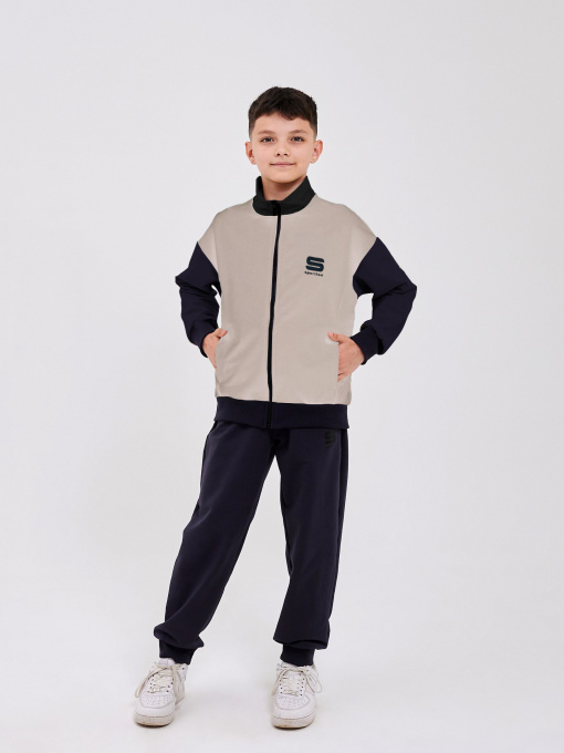 Спортивний костюм SMIL модель smil_117483-1-kamennyj Фото